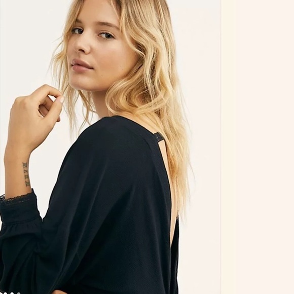 Free People Shimmy Shake Low Cut Back - Picture 3 of 9